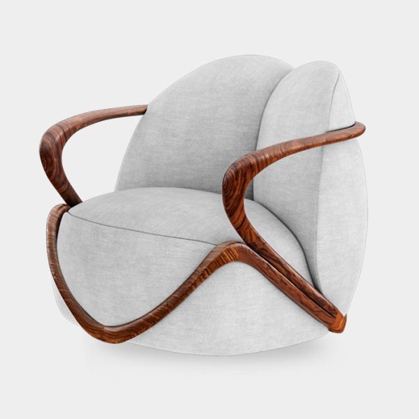 Tibidabo High Armchair - 图片 2