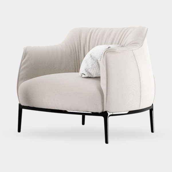 Delilah Fabric Cocktail Chair - 图片 4